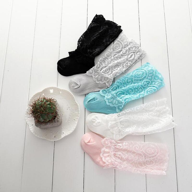 New baby lace toddler toddler socks mesh breathable baby socks