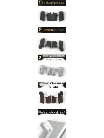 21 Sienna Rear Seat Handle Sequins and Armrest Modification Kit