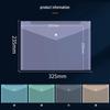 SIMAA A4 Snap-Button Waterproof File Folders