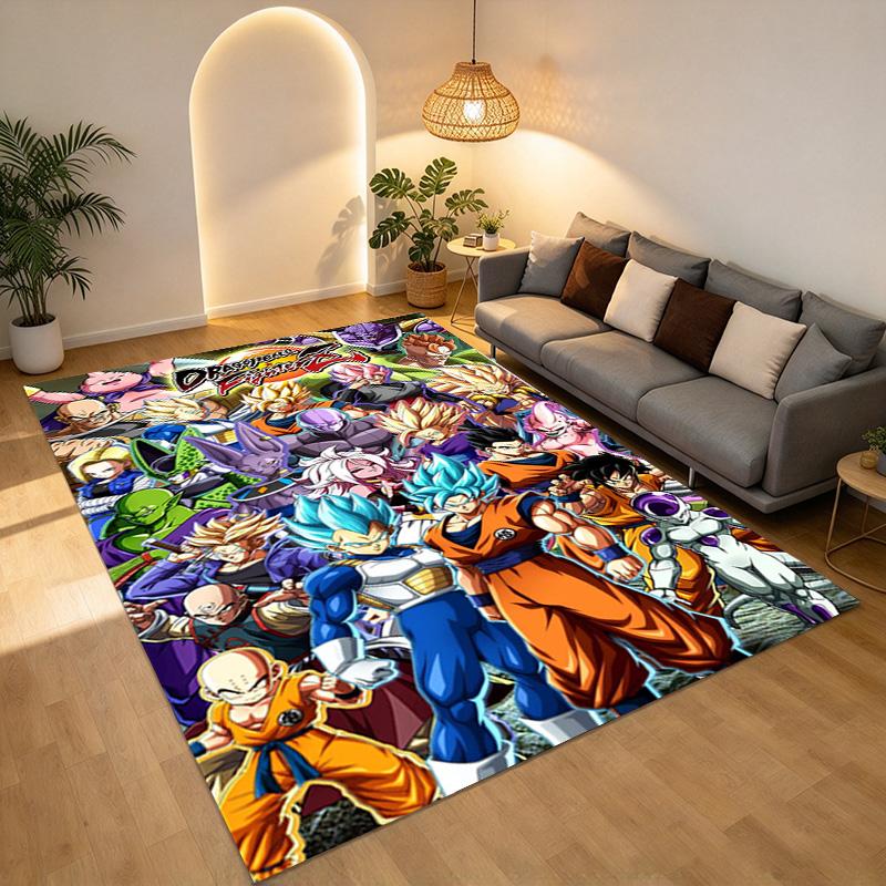 Dragon Ball Living Room Nonslip Area Rug Soft Carpet For Bedroom Game Playroom Sofa Office Home Decor Doormat Christmas Gift C9301456