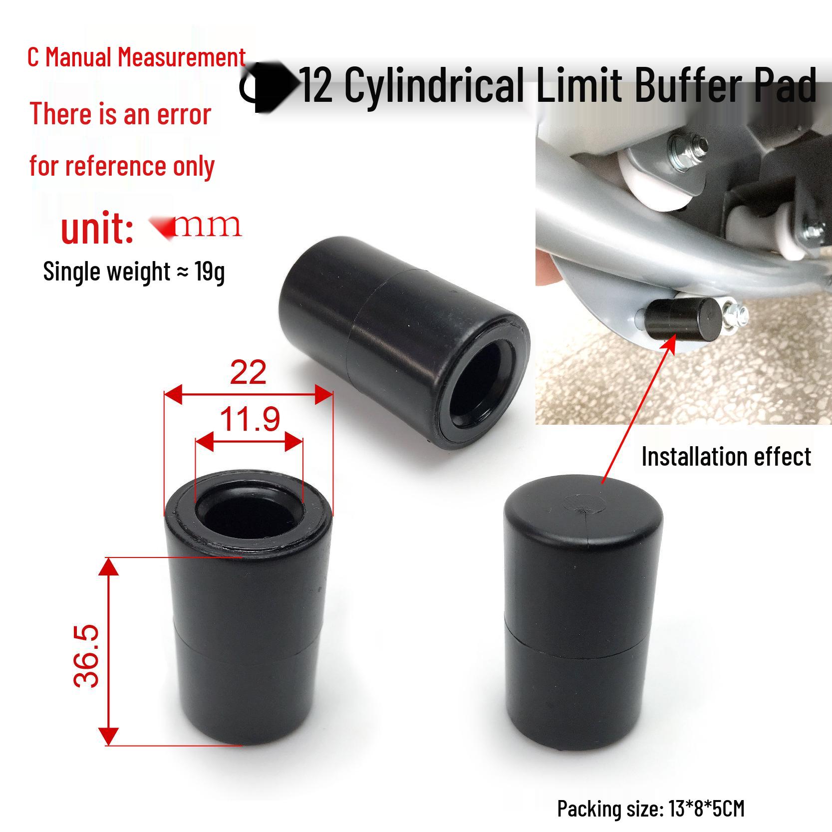 12 Steel Cushion Foot Pads: Fitness Equipment Shock Absorption Mat for Abdominal Exercise