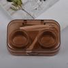 Contact Lens Case with Tweezer Suction Stick Set Travel Kit Holder Contact Lenses Box Mini Transparent Cute Soaking Container