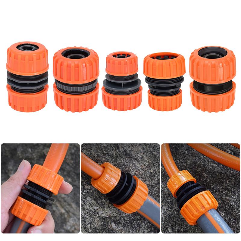 Hose Quick Connectors 1/2'' 3/4" Garden Quick Hose Connector for Garden Irrigation Water Pipe Extender Connector Accessories