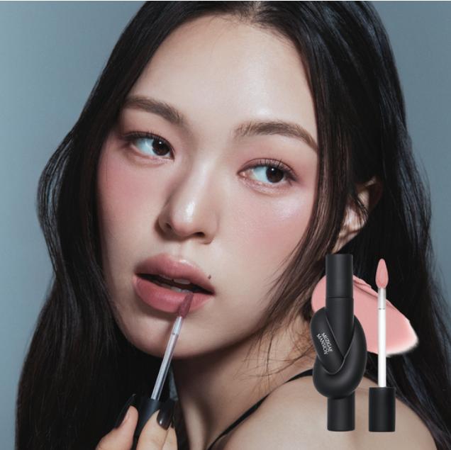 MUZIGAE MANSION Tie-Up Cover Tint 6 Colors – Long-lasting Velvet Lip Tint with Soft Blurring Finish