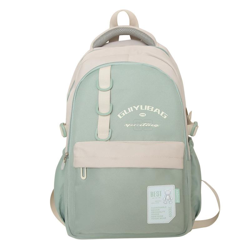 Large-capacity College Style Backpack Simple Casual Sports Korean Couple Backpack
