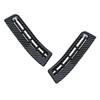 2Pcs Car A Pillar Air Vent Outlet Cover Trim Fit for Hyundai Santa Fe     Black Carbon Fiber Style Plastic