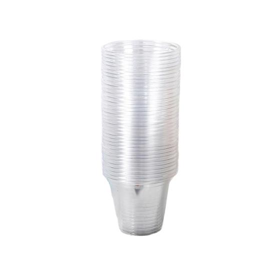 Clear Plastic Cups Thickened Drinking Cups for Parties Weddings Bars 9 Oz