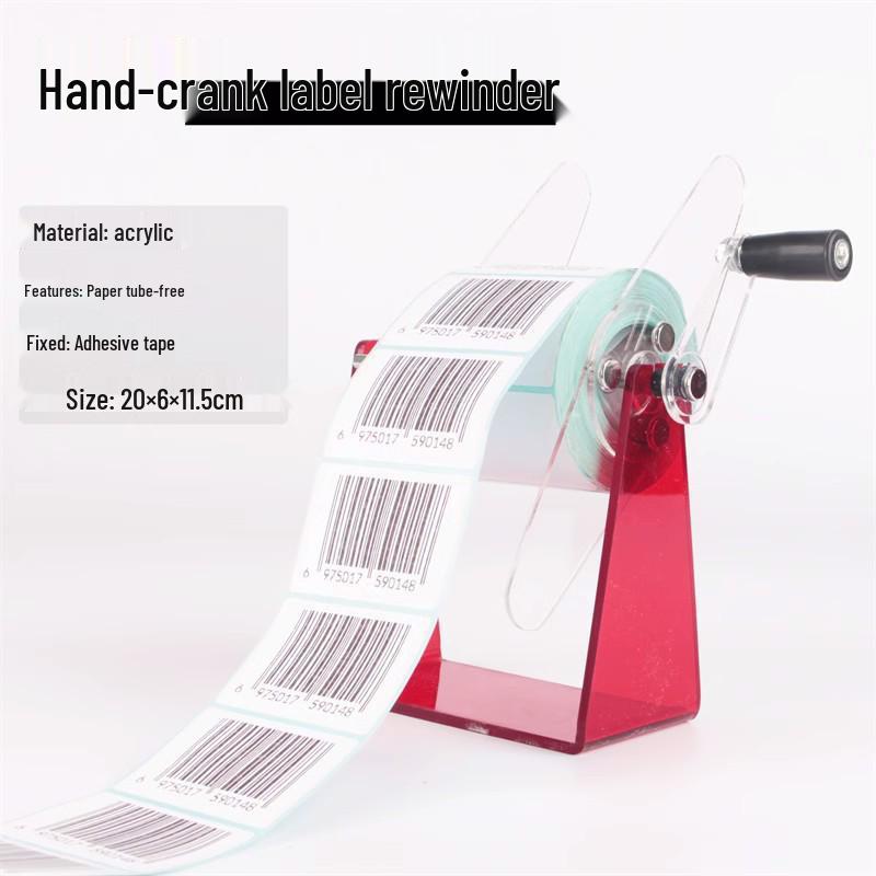 Universal Thermal Printer Labels & Storage: Waybill, Wash Care, Hang Tags + External Bracket