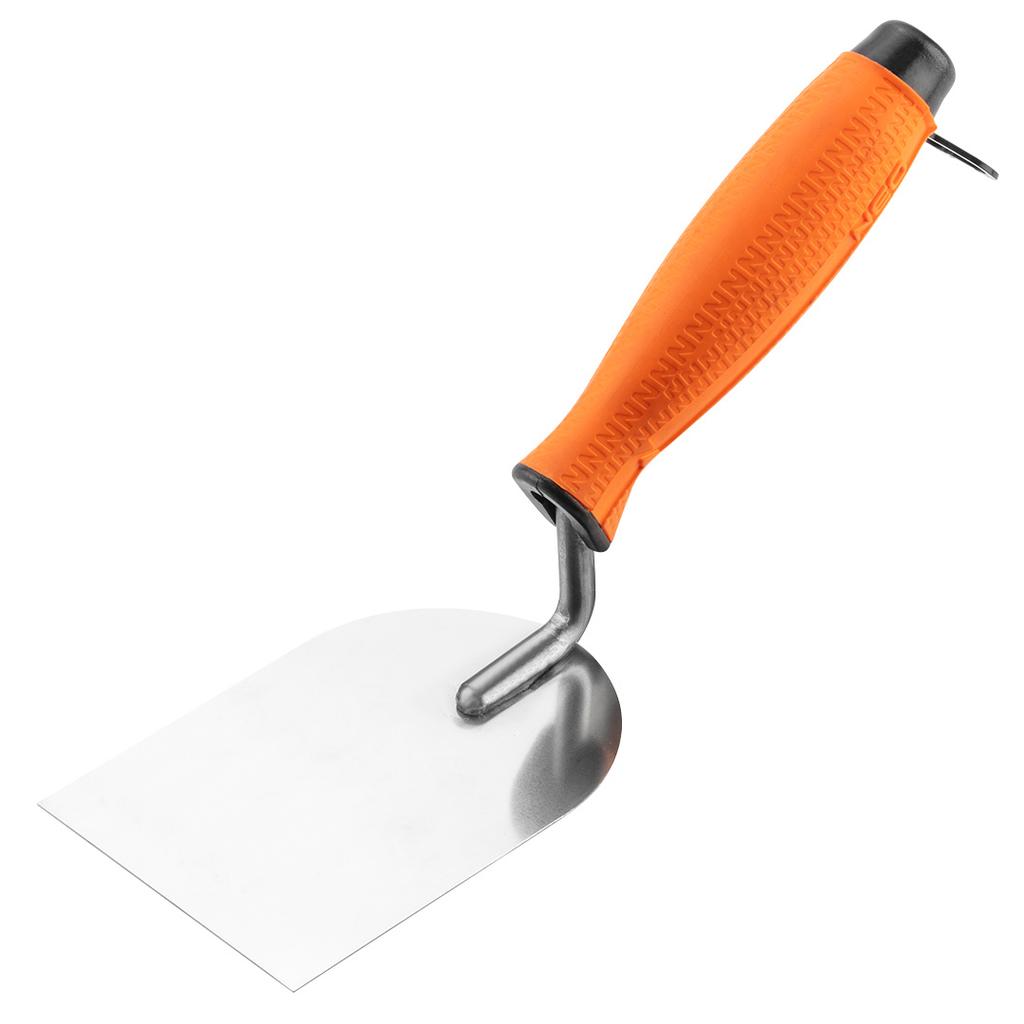 Horseshoe Stucco Trowel, 80 Mm, Bi-material Handle