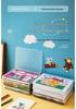 Transparent Desktop Book Organizer and Stand for Office or Student Use