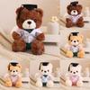 Teddy Bear Doctor Plush Toy With Soft Pp Cotton For Medical Student Graduation Gift