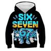 Kids Hoodies Funny Number 67 Print Sweatshirts Boys Girls Tracksuit Six Seven 67 3D Print Long Sleeve Pullover Children Clothes