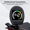 Meideal Guitar Tuner Clip On with Beat Function Portable Guitar Tuner Rotating Clip for Chromatic Guitar Bass Violin Ukulele