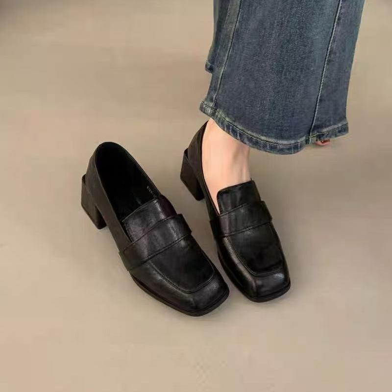 Square Toe Women High Heels Shoes Elegant Mary Janes Shoes Autumn Dress Lolita Elegant Woman Pumps 2026  Trend Female Zapatillas