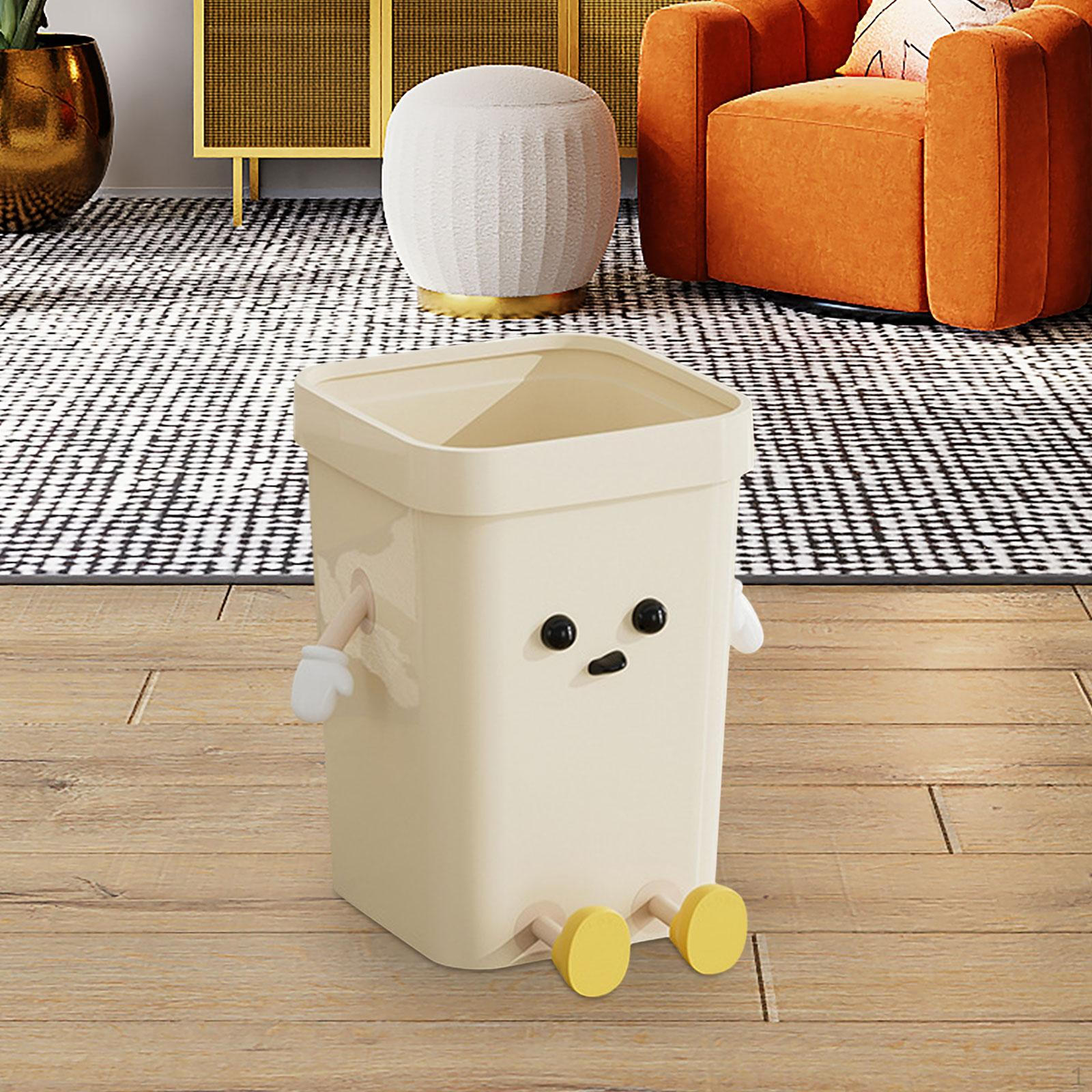 

Креативный мусорный бак, симпатичный мусорный ящик, мусорная корзина для гостиной, кабинета, кухни Small Sitting