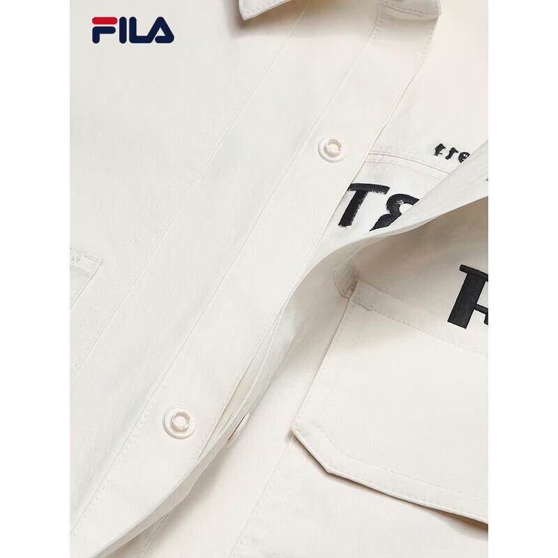 FILA Men's Spring Woven Casual Shirt Jacket
