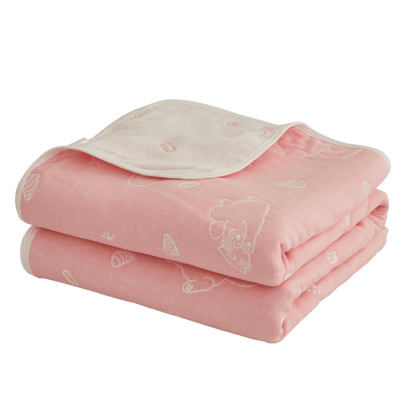 Hengyuanxiang Class A Antibacterial 6-Layer Gauze Cotton Towel Blanket 200 x 230 cm
