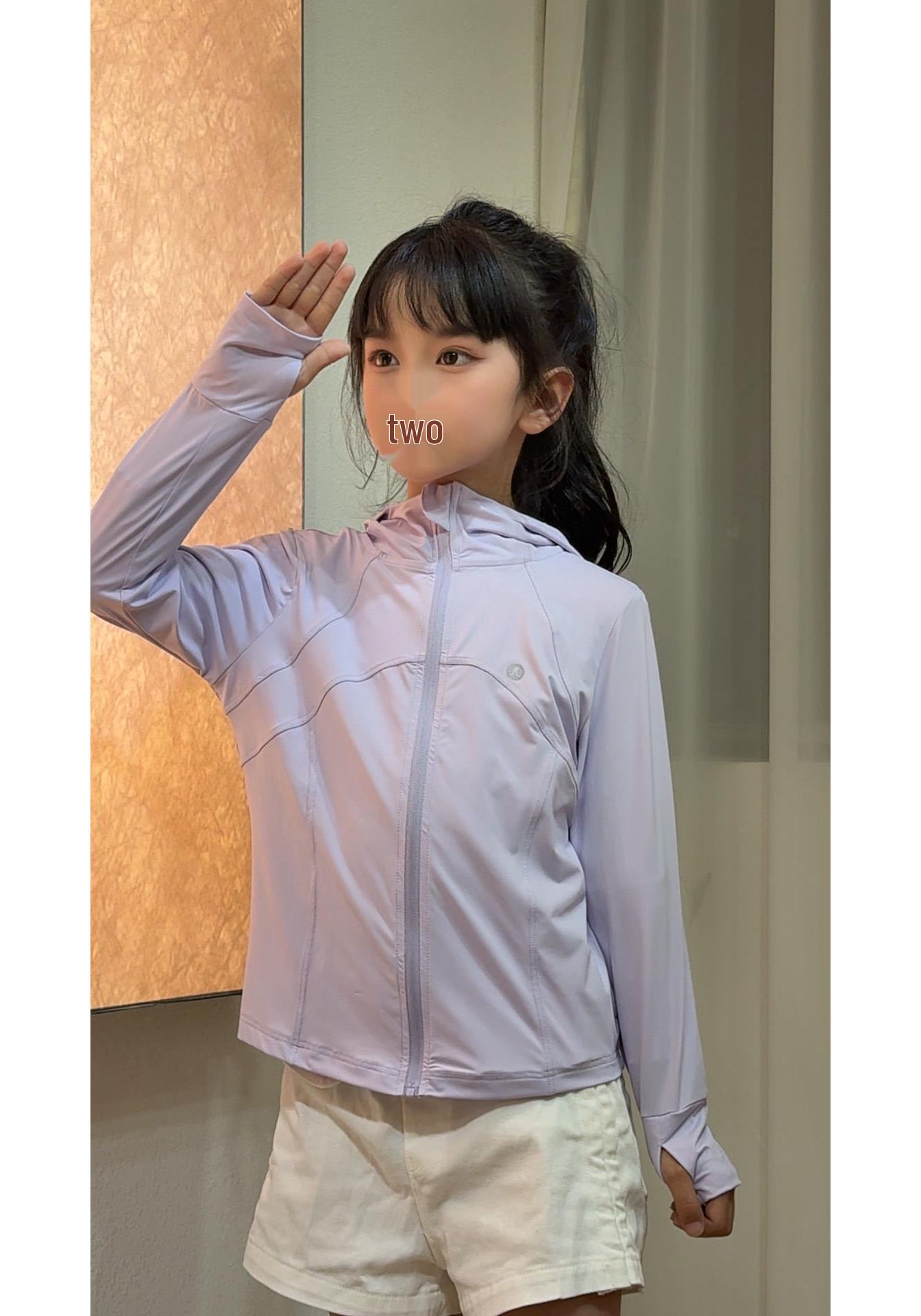 2026 Summer Women s UPF50+ Ice Silk Sun Protection Jacket фиолетовый