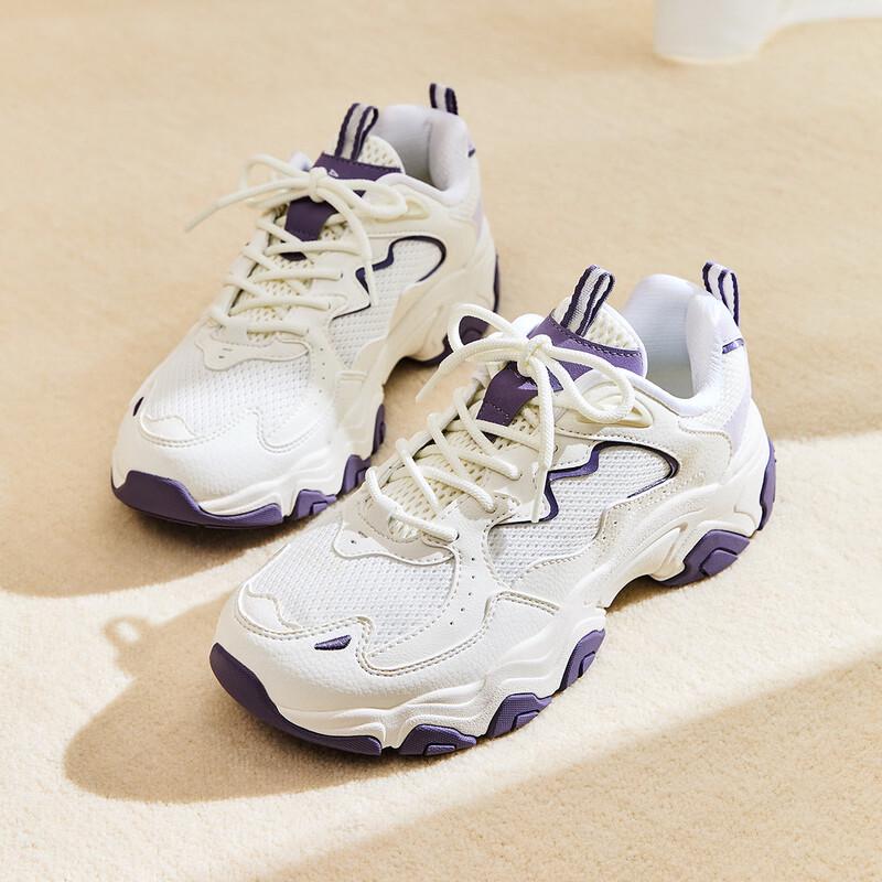 ANTA Women s Meteor Chunky Platform Casual Shoes 38 (Women s 7)