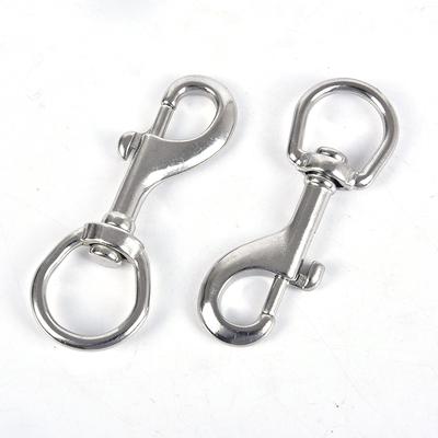 Svorka z nehrdzavejúcej ocele Snap Hook Clip Potápačský Jednoháčik Bcd Príslušenstvo Nástroje