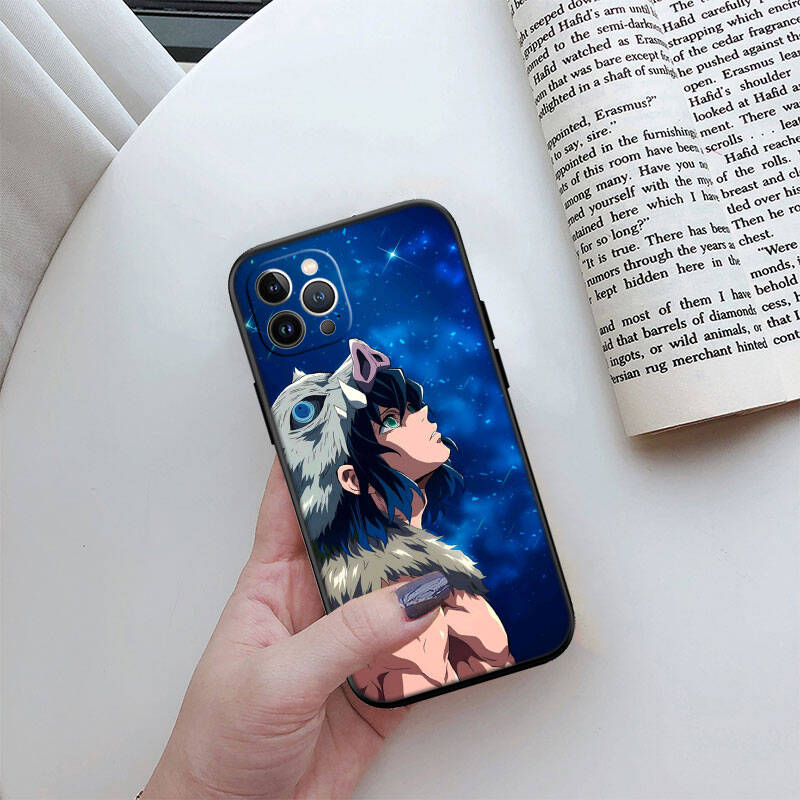 MH10 Anime Demon Slayer Phone Shell Case for iPhone 7 8 11 12 13 14 15 16 17 16E XS Pro Max XR X SE Air