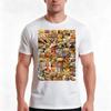 Italian Breads Tshirt Summer Casual Cotton Tee Oversized Streetwear Tops Vintage Graphic Print Loose Fit Short Sleeve