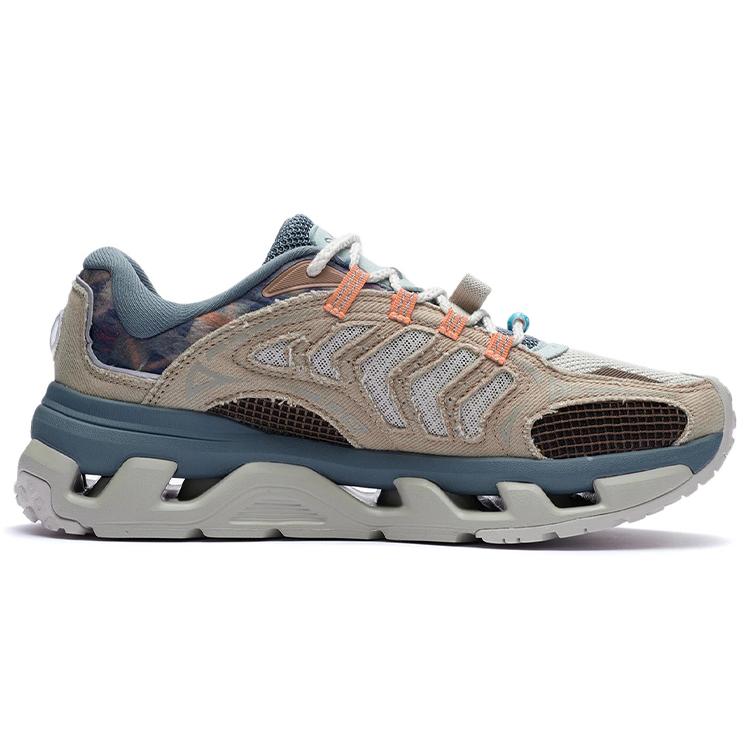 Li Ning Canglan Low Top Running Shoes Men's Aromatherapy Apricot AGLR293-1