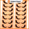Xiaomi New 7-Pair 3D Cat Eye Imitation Mink Hair False Eyelash Dramatic False Eyelash Wholesale Full Series False Eyelash Beauty