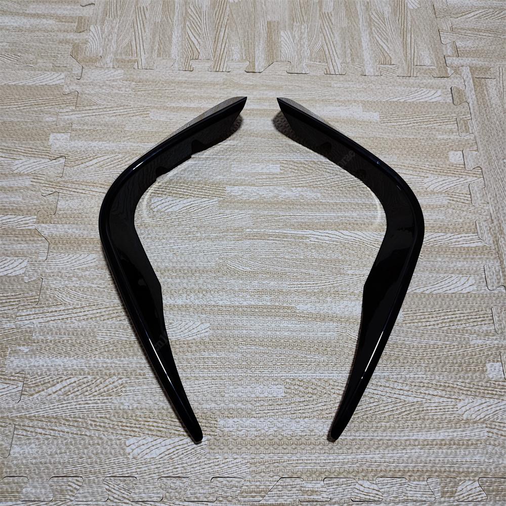 For Mercedes Benz GLC Class X253 GLC260 300 GLC43 AMG 2016-2019 Front Bumper Splitter Spoiler Fog Light Trim Wind Knife Bodykits