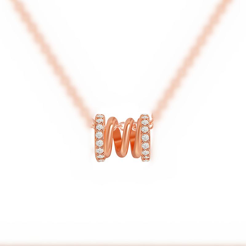 

Переводная бусина кулон воротник цепочка нить вращающийся полный бриллиант маленький мужской талии ожерелье