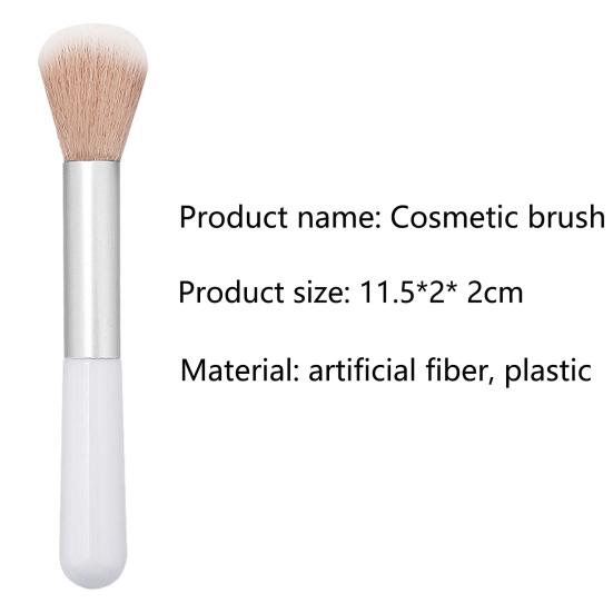 Blush Brush Thick Aluminum Tube Long - Term Use Beauty Tool Fashionable Beauty Tool For Party