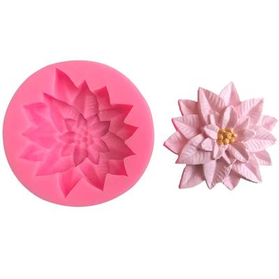Neuer Stechpalmenblatt Silikonform Kuchen Backen Weihnachtsdekoration Werkzeug Schokolade Seife Rote Frucht Blume Kerzenform Küchengeschirr DIY