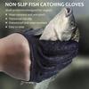 Fishing Catching Gloves Hand From Puncture Scrapes Waterproof Magnet Release Anti Slip Latex Gloves