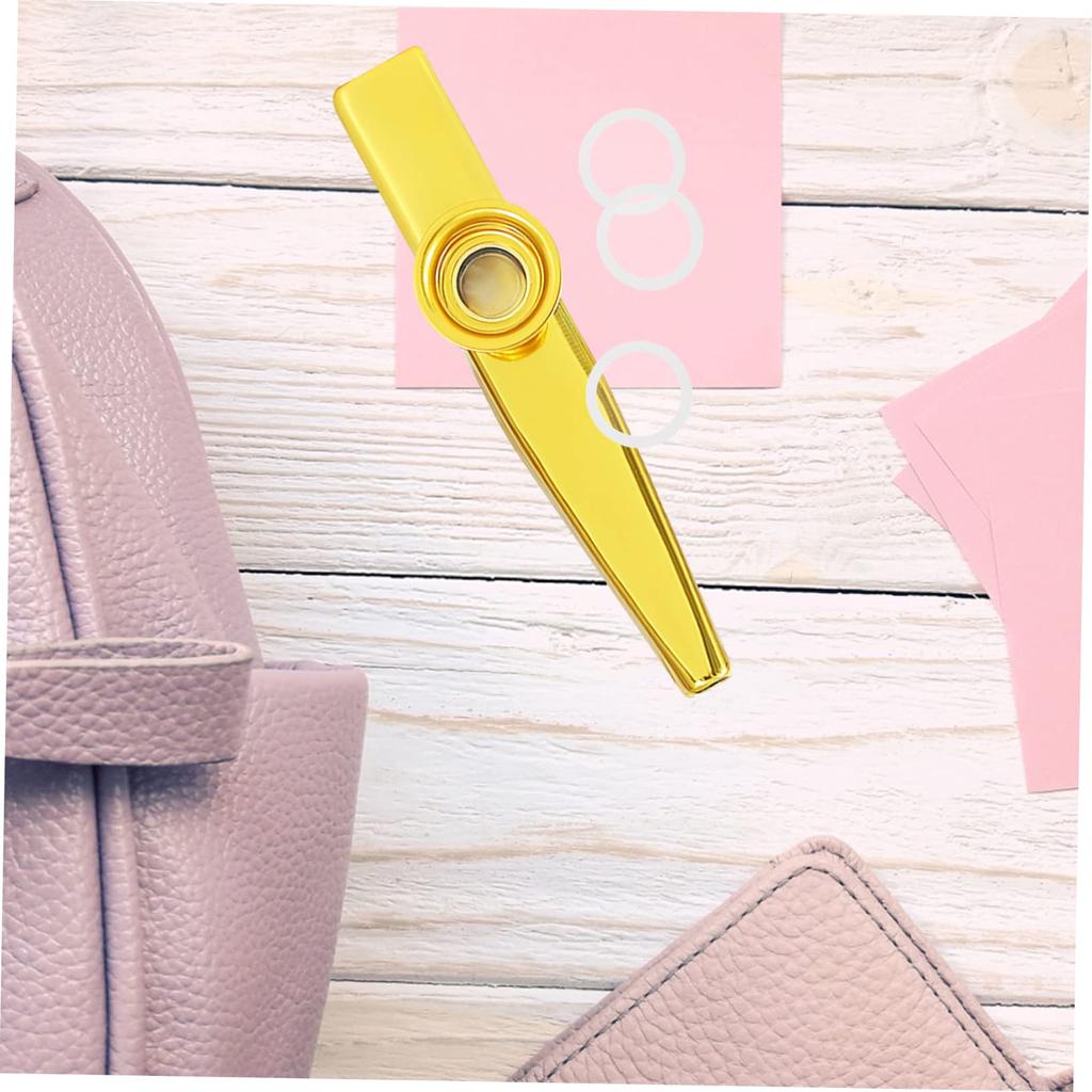 VORCOOL 60pcs Musical Instrument Kazoo Membrane Flute Film Children Flute Children Musical Instrument Kazoo Flute Membrane Kazoo Film Kazoo Flute Film