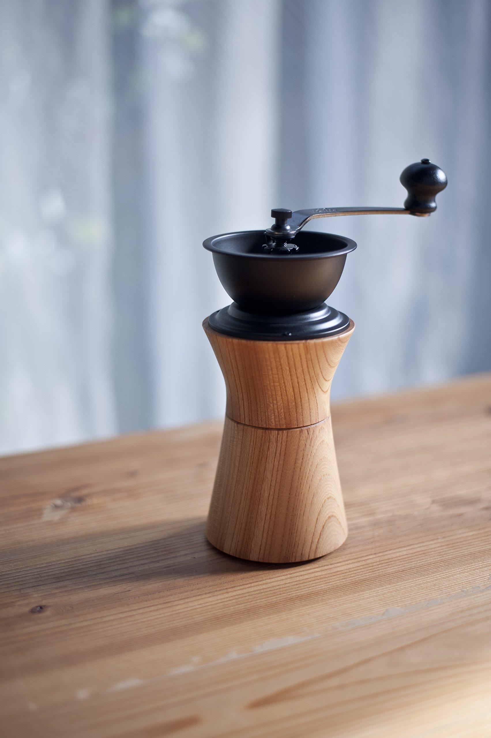 

MokuNeji x Kalita COFFEE MILL Wooden Zelkova Coffee Mill