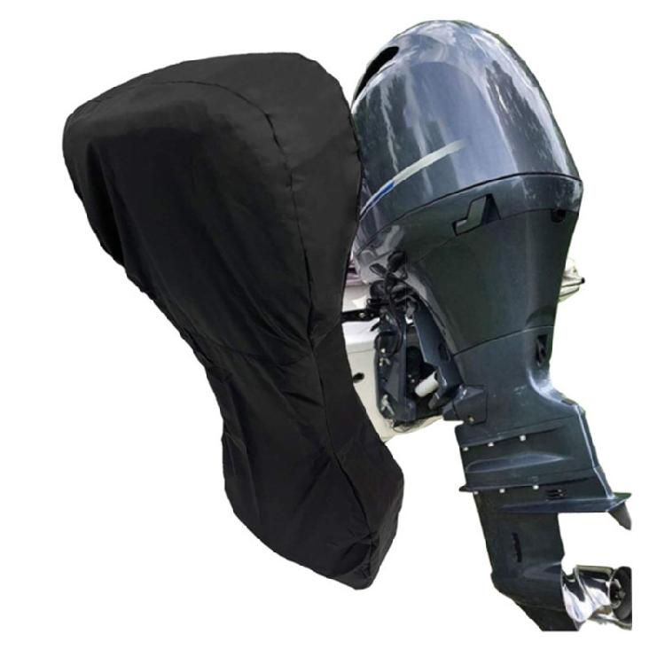 Robuster, wetterfester Außenbordmotor-Schutzhaube mit elastischem Kordelzug, verblassungsbeständige Beschichtung für 0-5 PS Motoren