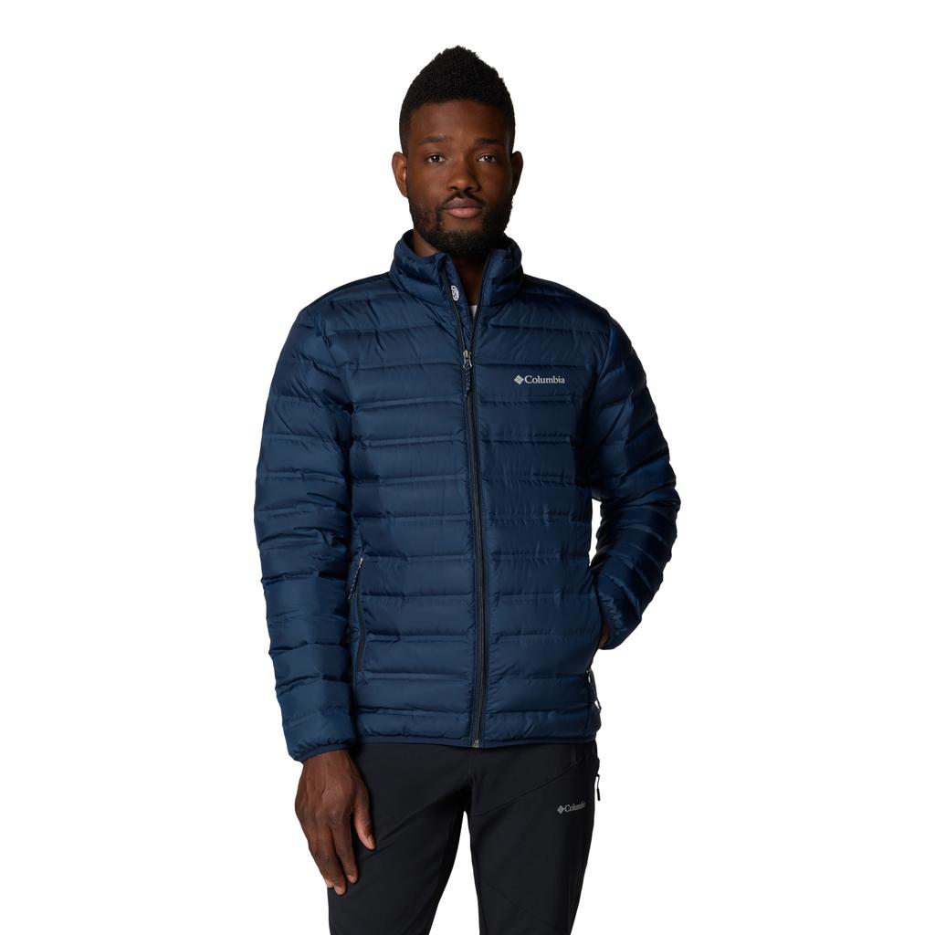 Columbia Lake 22 II Down Hooded Jacket, Mens navy Jacket