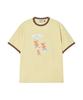 BEYOND CLOSET [Collection Line] Performance Sketch Running T-Shirt Butter
