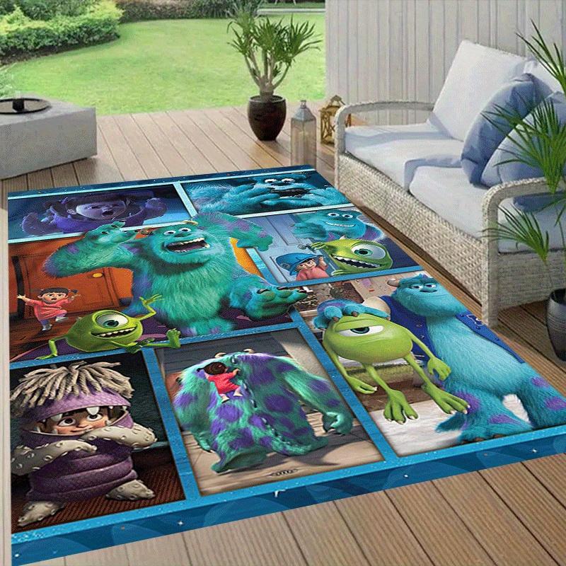 1pc Monsters Carpet Area Rug, Bedroom, and Playroom Durable, Stain-Resistant, and Easy To Clean, Living Room