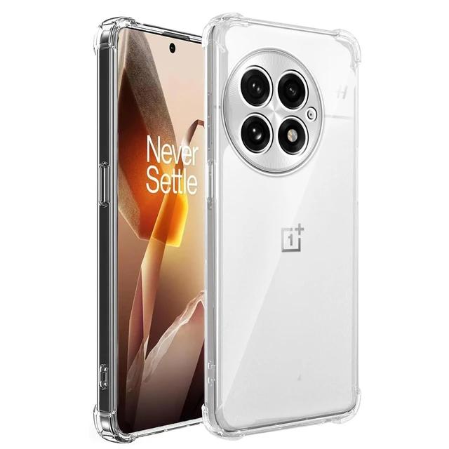 For OnePlus 13 Four Corners Shockproof TPU Transparent Case for OnePlus 13 One Plus 13R Protective Cover For OnePlus 13