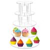 Elegant Clear Acrylic Cake Stand Multi-layer Display For Wedding And Birthday