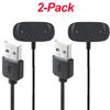 2 Pack for Amazfit T-Rex Pro Bip 5 Bip 3 Bip U Pro GTS 4 Mini GTS 2/2e GTR 2/2e USB Smart Watch Charger Replacement Charger