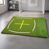 Golf Hitting Mat Shock-Absorbing Practice Cushioned for Garage