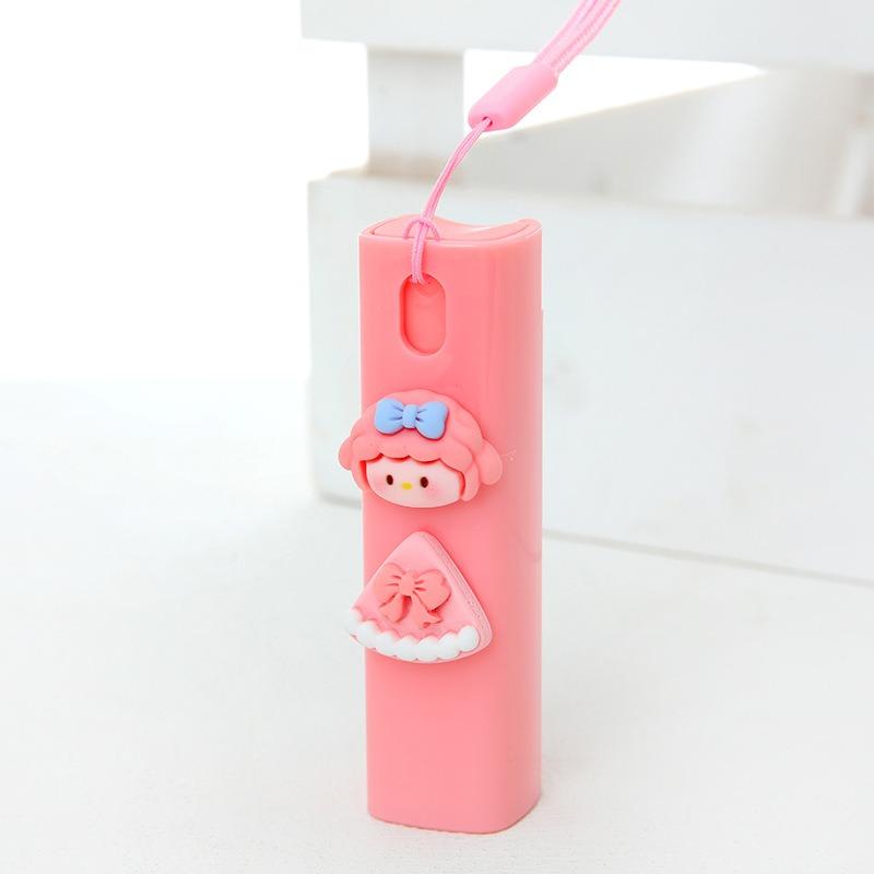 

1 шт., милый портативный распылитель пуш-ап, уличная ручная кладь, мини-спрей, спиртовой косметический распылитель