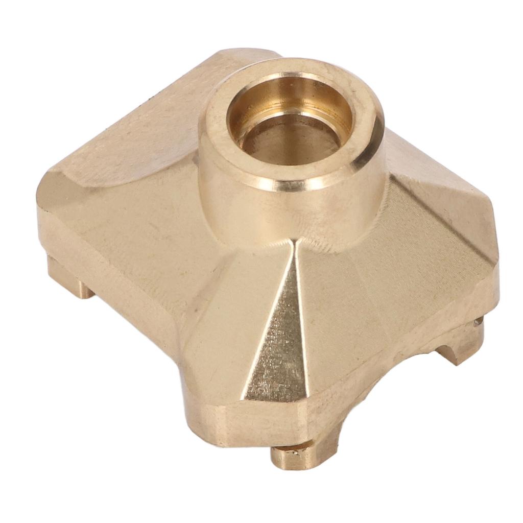 Mittlere Achsabdeckung Einfache Montage Messing Mittlere Achsradgehäuseabdeckung für G63 110 RC Kupfer