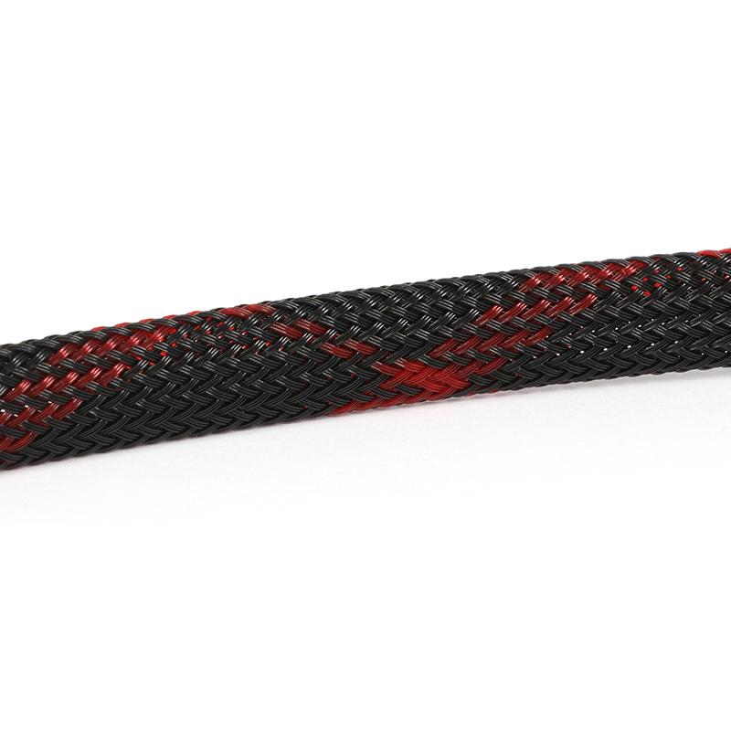 5M Multicolor PET Insulated Braid Sleeving 2mm - 40mm Expandable Wire Cable Sheath Flame-retardant Nylon Braided Mesh Tube DIY2