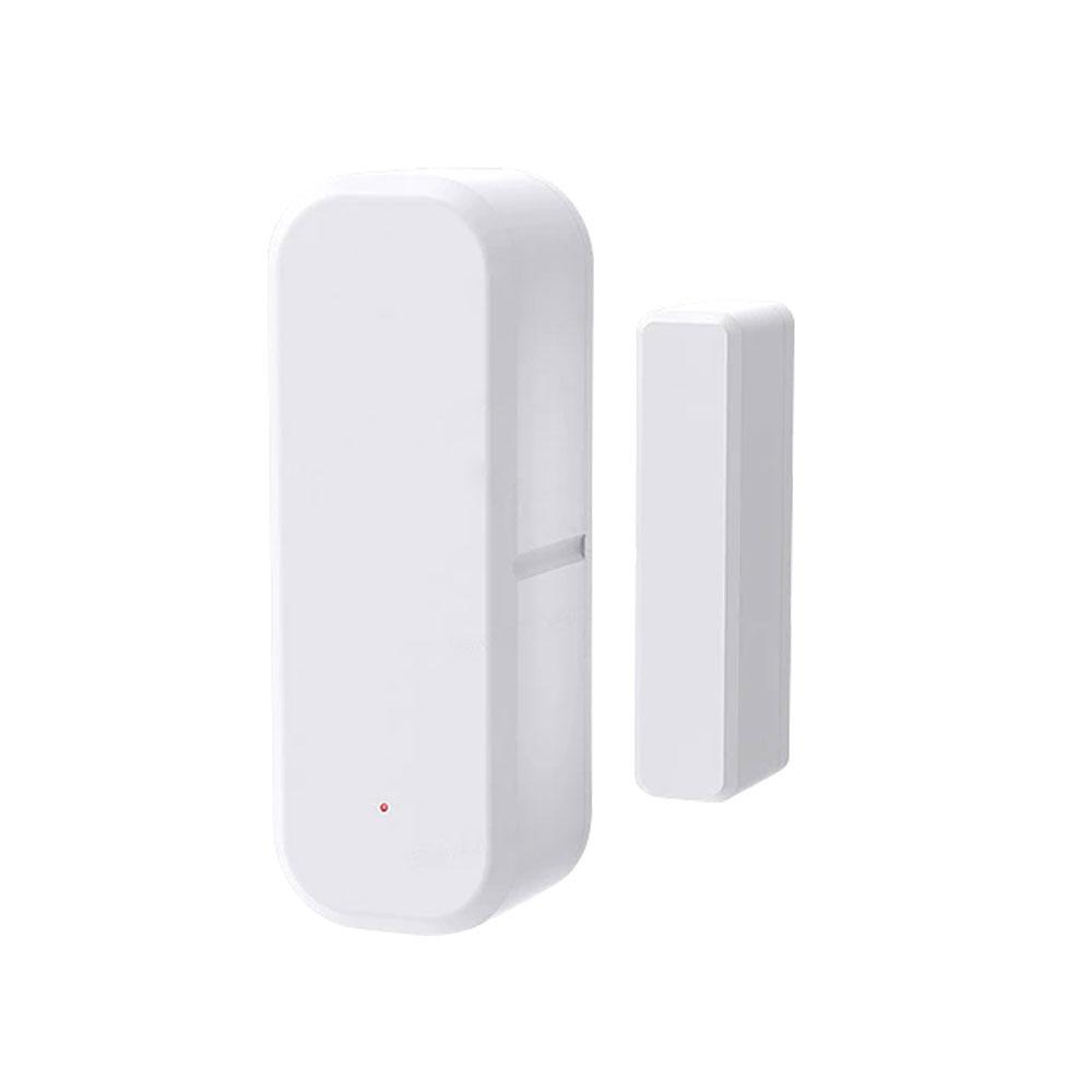 Tuya Wi-Fi датчик открытия двери и окна умный дом сигнализация защита безопасности магнитный датчик двери работает с Tuya белый