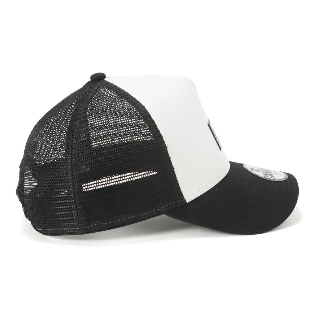 New Era New Era Kids Mesh Cap Box Logo YTH 940AFTR BOX LOGO TPU WHI BLK 14392039 NER36K2041 YOUTH9FORTYA-FRAME White/Black YOUTH52-56cm