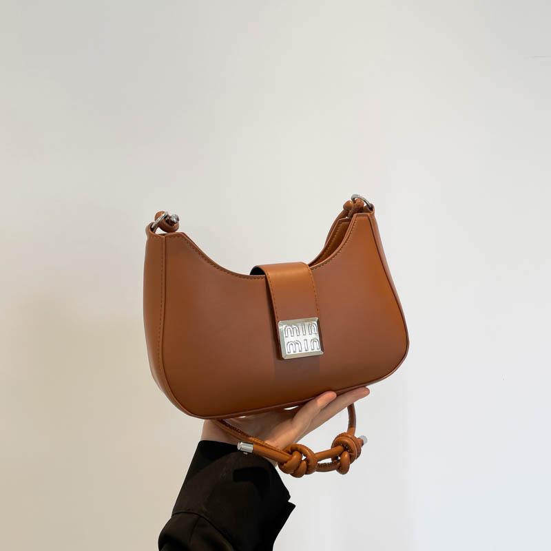 Niche Retro Bag Fashion Autumn and Winter Simple Armpit Bag High Sense Versatile Shoulder Messenger Bag