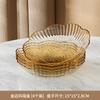 Spit Bone Saucer Household Small Plate Snack Plate Fruit Plate Dining Table Garbage Spit Bone Residue Plate Storage Plastic Plate
